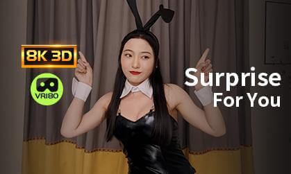 The cute Bunny Dance prepared by Xiaoxiao for you. VR Video The cute Bunny Dance prepared by Xiaoxiao for you. VR