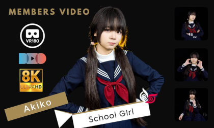 Akiko Part 1 Schoolgirl VR Video Akiko Part 1 Schoolgirl VR