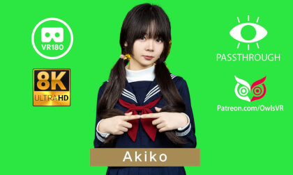 Akiko - 8K - Passthrough VR Video Akiko - 8K - Passthrough VR