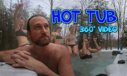 360° Hot Tub Chill: Relaxation in Virtual Reality! VR Video 360° Hot Tub Chill: Relaxation in Virtual Reality! VR