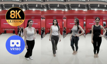 Central position view of Langsha Show part III VR Video Central position view of Langsha Show part III VR