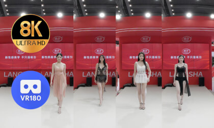 Central position view of Langsha Show part IV VR Video Central position view of Langsha Show part IV VR