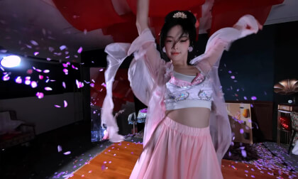 狸妖妖liyaoyao 20250323001 桃花诺 3D VR 180 8K VR Video 狸妖妖liyaoyao 20250323001 桃花诺 3D VR 180 8K VR