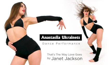 Stunning Dance by Anastasiia Ukrainets to Janet Jackson's 'That's The Way Love Goes' VR Video Stunning Dance by Anastasiia Ukrainets to Janet Jackson's 'That's The Way Love Goes' VR