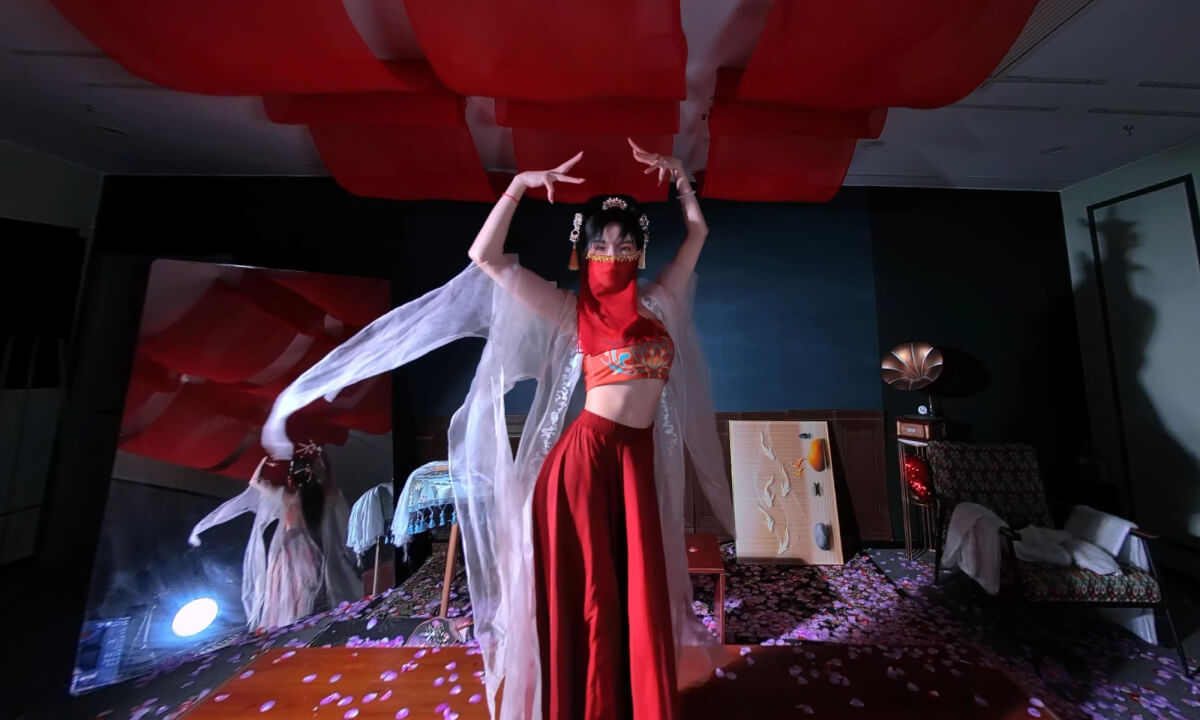 狸妖妖liyaoyao 20250402001 月下舞姬 3D VR 180 8K cover