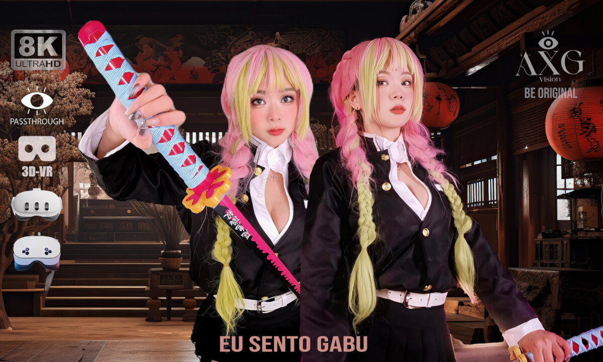 [8K 3DMR]Eu Sento Gabu Dance| Passthrough for Quest MR | Be Original cover