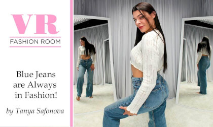 Blue Jeans are always in fashion! VR Fashion Room VR Video Blue Jeans are always in fashion! VR Fashion Room VR
