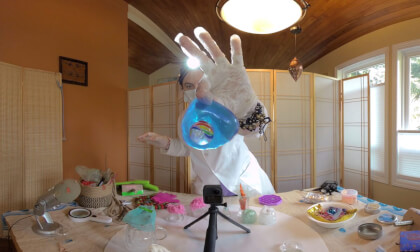 ASMR 3D180 Fantastical biology - glass fruit harvest VR Video ASMR 3D180 Fantastical biology - glass fruit harvest VR
