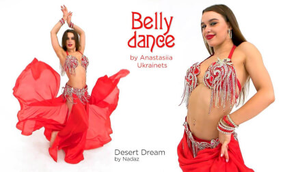 Belly Dance by Anastasiia Ukrainets - Desert Heart (Nadaz) VR Video Belly Dance by Anastasiia Ukrainets - Desert Heart (Nadaz) VR