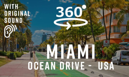 Walking Ocean Drive | 360° Miami Beach Tour VR Video Walking Ocean Drive | 360° Miami Beach Tour VR