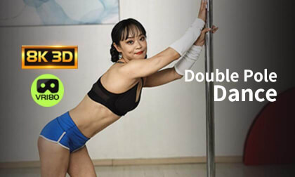 Qiao Qiao's pole dance is great! VR Video Qiao Qiao's pole dance is great! VR