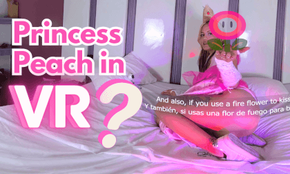 What would Princess Peach cosplay from Mario Bros movie look like in VR? VR Video What would Princess Peach cosplay from Mario Bros movie look like in VR? VR
