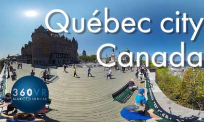 Quebec city CANADA VR Video Quebec city CANADA VR