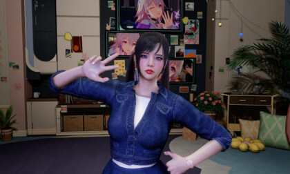 3D VR180 MMD  Serika Hakozaki - Tokimeki no Onpu ni Natte 3D VR180 MMD  Serika Hakozaki - Tokimeki no Onpu ni Natte