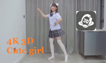 4k 3D,Cute girl 4k 3D,Cute girl