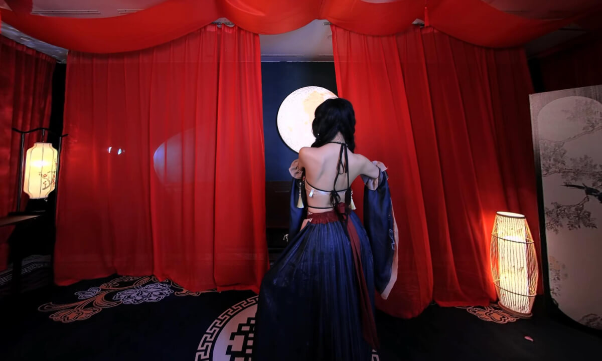 狸妖妖liyaoyao 20250518001 月下舞姬 3D VR 180 8K cover