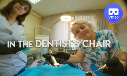 In the Dentists Chair. ASMR thriller :) VR Video In the Dentists Chair. ASMR thriller :) VR