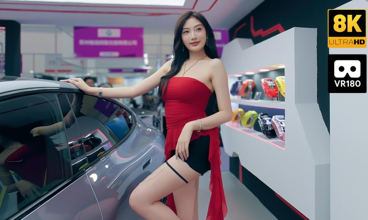 Chinese supermodel 珍妮, Suzhou GT SHOW in China 2025 cover