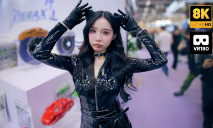 Cute Cat girl, Suzhou GT SHOW in China 2025 VR Video Cute Cat girl, Suzhou GT SHOW in China 2025 VR