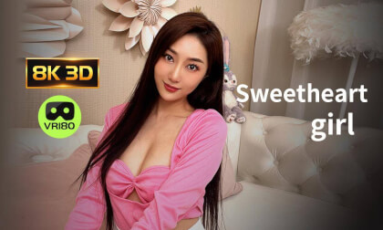Sweet girl Ella's song and dance. VR Video Sweet girl Ella's song and dance. VR