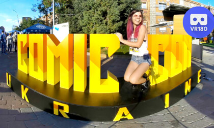 ComicCon 2018. Kyiv. Ukraine VR Video ComicCon 2018. Kyiv. Ukraine VR