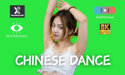 MianMian Chinese Dance Passthrough VR Video MianMian Chinese Dance Passthrough VR