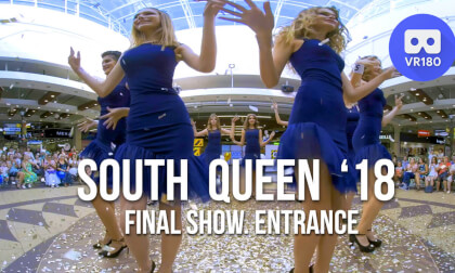 Beauty contest South Queen final show. Entrance VR Video Beauty contest South Queen final show. Entrance VR