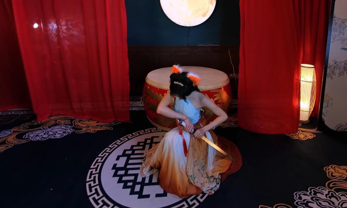 狸妖妖liyaoyao 20250521001 回马枪 3D VR 180 8K cover