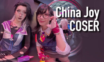 (3D VR180)2025 china joy coser (3D VR180)2025 china joy coser
