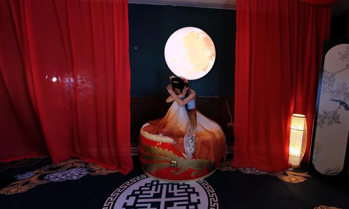 狸妖妖liyaoyao 20250521001 四点的海棠花未眠 3D VR 180 8K cover