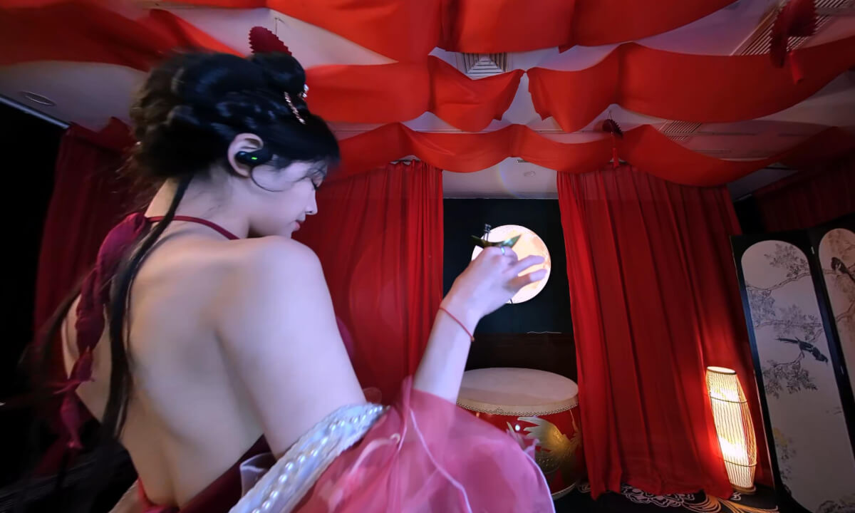 狸妖妖liyaoyao 20250524001 新贵妃醉酒 3D VR 180 8K cover