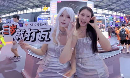 (3D VR180)2025 china joy coser VR Video (3D VR180)2025 china joy coser VR