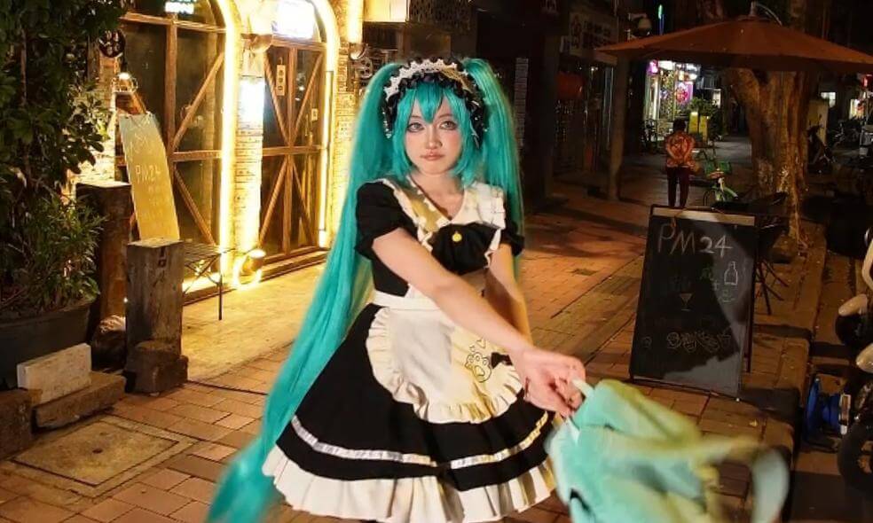 初音未来COS互动视频/MikuCOSPLAY interaction cover