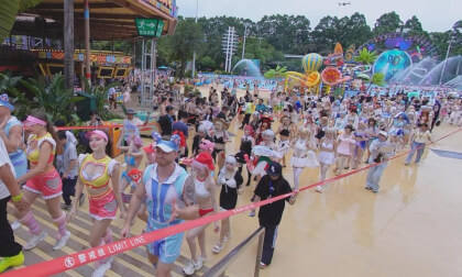 cosplay parade VR Video cosplay parade VR