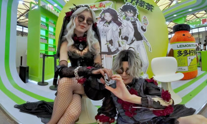 (3D VR180)2025 china joy coser (3D VR180)2025 china joy coser