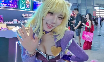 (3D VR180)2025 china joy coser VR Video (3D VR180)2025 china joy coser VR