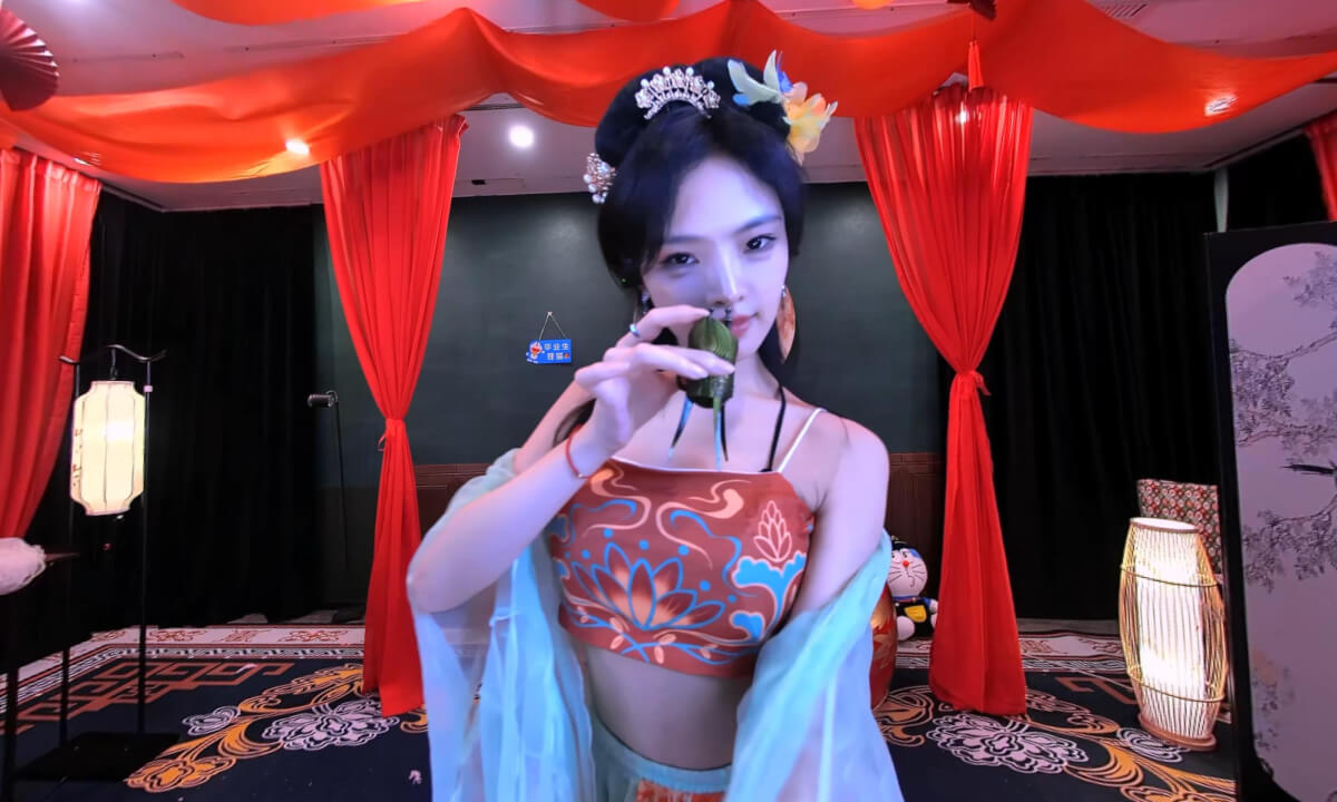 狸妖妖liyaoyao 20250618001 新贵妃醉酒 3D VR 180 8K cover