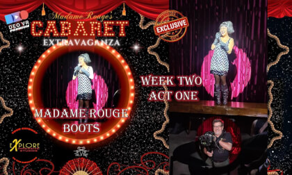 Madame Rouge Belts out These Boots Are Made For Walking VR Video Madame Rouge Belts out These Boots Are Made For Walking VR