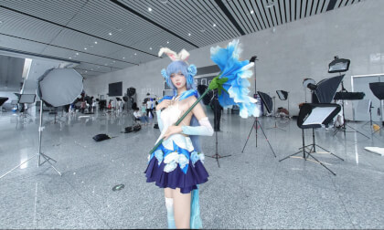 Comic Exhibition Interaction:King of Glory Gong Sunli/在漫展上和阿离互动吧 VR Video Comic Exhibition Interaction:King of Glory Gong Sunli/在漫展上和阿离互动吧 VR