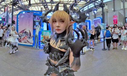 (3D VR180)2025 china joy coser VR Video (3D VR180)2025 china joy coser VR