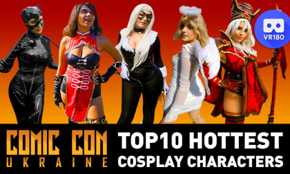 TOP10 hottest cosplay characters. ComicCon Ukraine 2021 TOP10 hottest cosplay characters. ComicCon Ukraine 2021