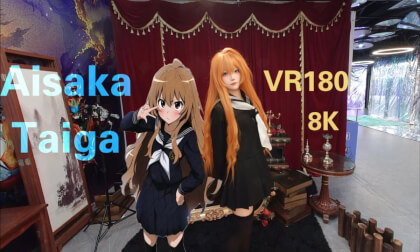 Aisaka Taiga Cosplay interaction/逢坂大河 COS互动视频 VR Video Aisaka Taiga Cosplay interaction/逢坂大河 COS互动视频 VR