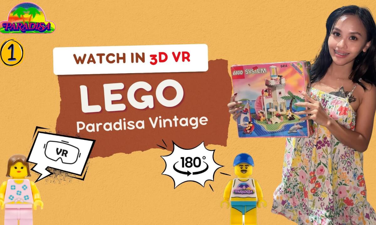 LEGO Lighthouse That Made Me Cry | Paradisa 6414 VR180 6k retro Part 1. cover