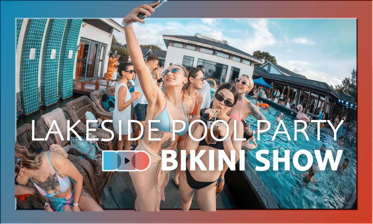 BIKINI SHOW SUMMER LIMITED PARTY, HOT WAVE: LAKESIDE POOL PARTY cover