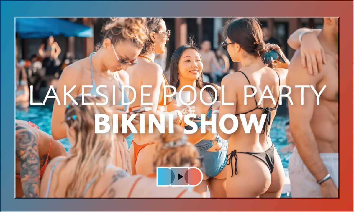 BIKINI SHOW SUMMER LIMITED PARTY, HOT WAVE: LAKESIDE POOL PARTY cover