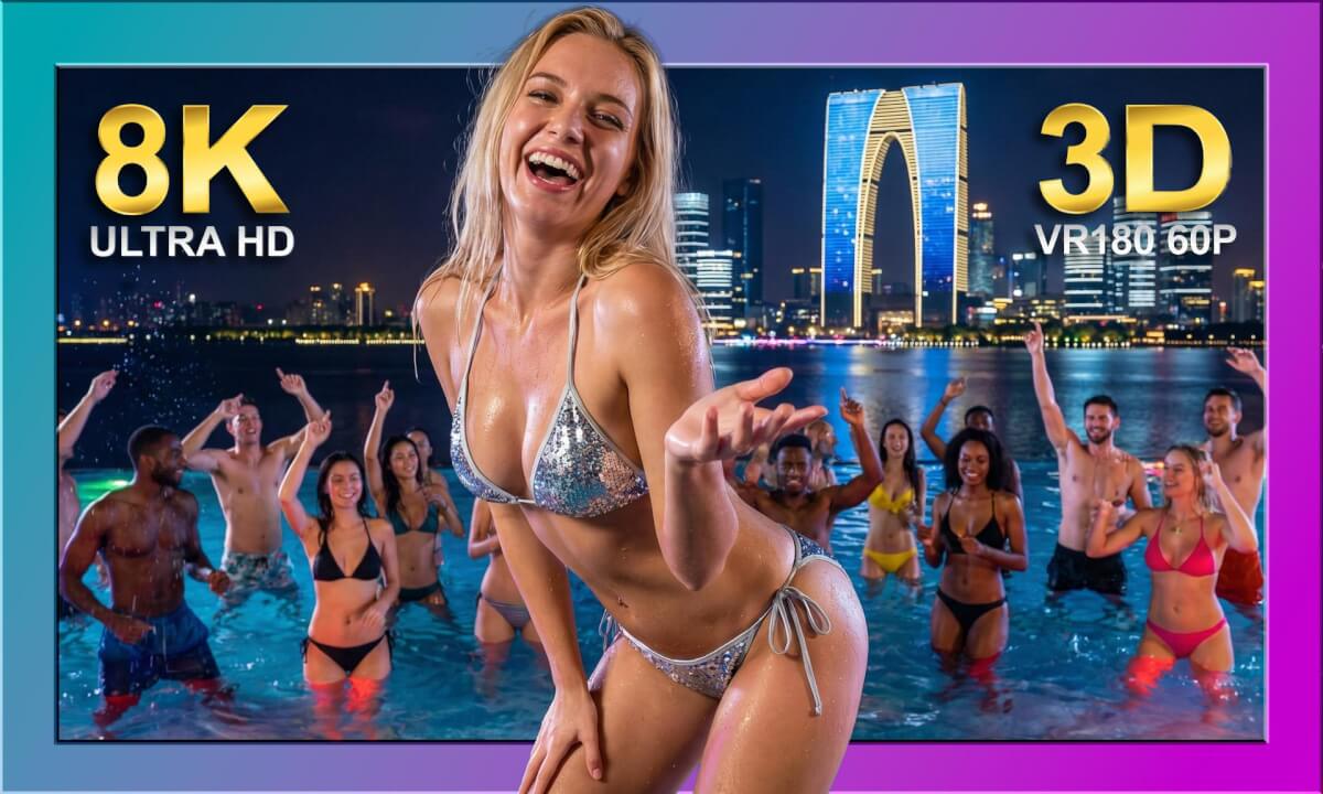 BIKINI SHOW SUMMER LIMITED PARTY, HOT WAVE: LAKESIDE POOL PARTY cover