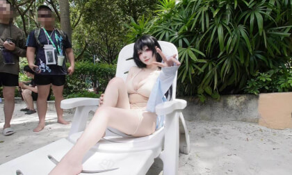 Anime activities of water park P1/水上乐园泳装COS活动 P1 VR Video Anime activities of water park P1/水上乐园泳装COS活动 P1 VR