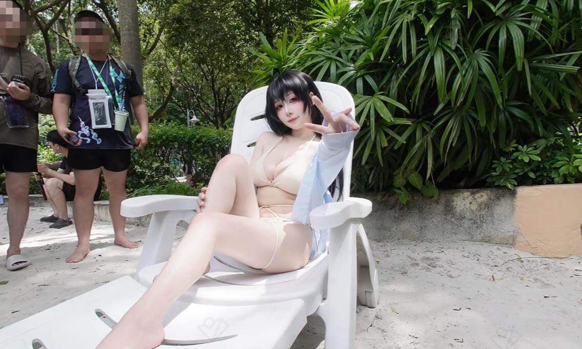 Anime activities of water park P1/水上乐园泳装COS活动 P1 cover