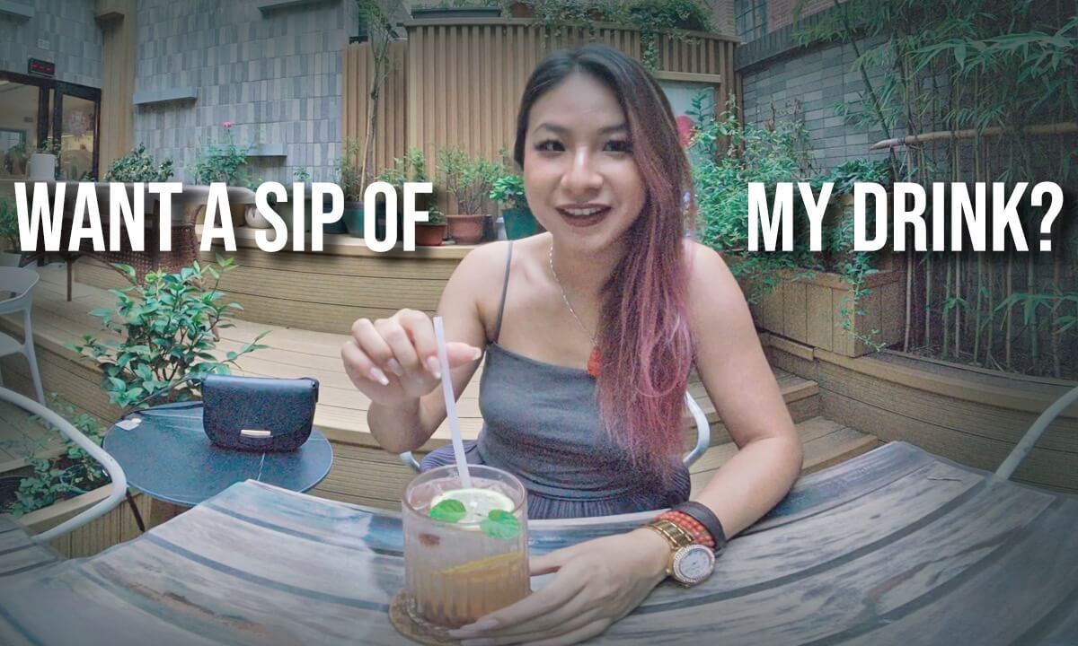 Want a sip of my drink?-Immersive Girlfriend Series cover