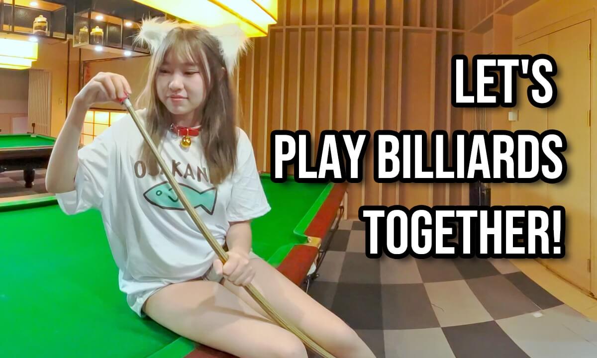 Let's play billiards together!-Immersive Girlfriend Series cover